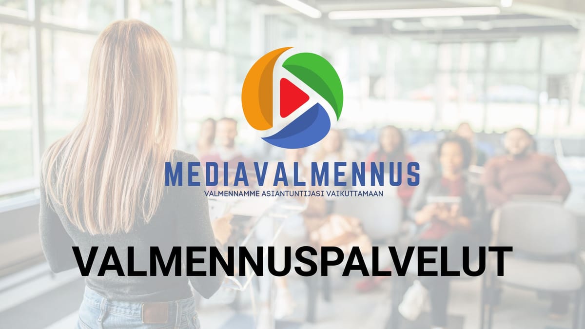 Valmennuspalvelut – Teemme sinusta vakuuttavan esiintyjän ja vaikuttavan viestijän